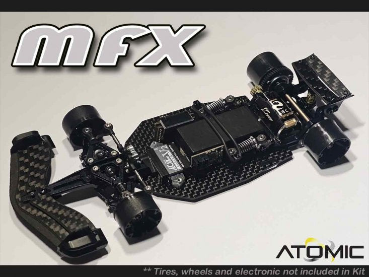 MFX 1:28 F1 competition chassis kit (w/ lexan body) *PREORDER*