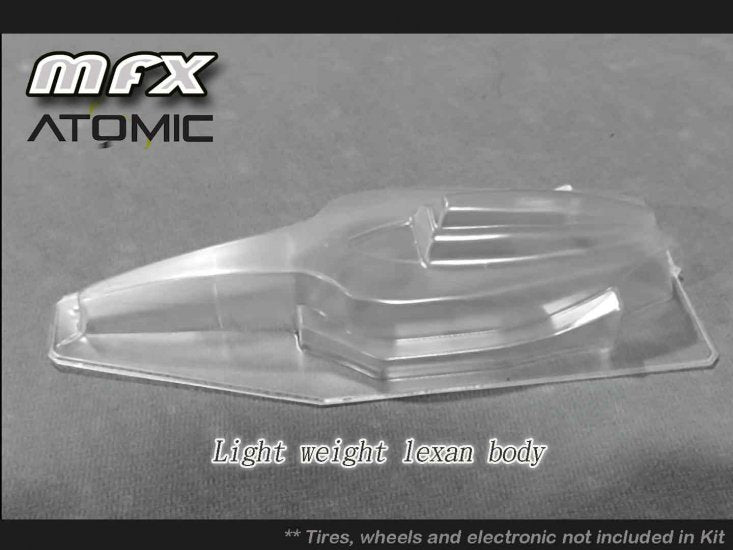 MFX 1:28 F1 competition chassis kit (w/ lexan body) *PREORDER*