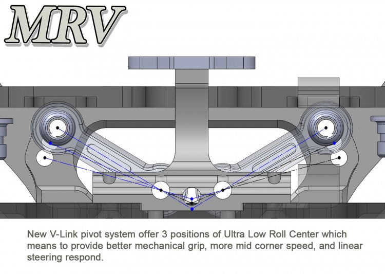 MRV 1:28 V-Link RWD Chassis Kit - ⚠ Special Order Item