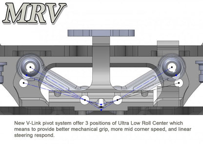 MRV 1:28 V-Link RWD Chassis Kit - ⚠ Special Order Item