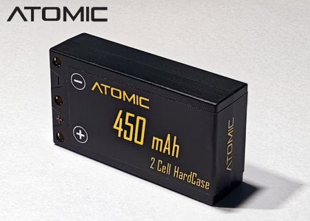 Atomic 2 cell LiHV hardcase 450mah