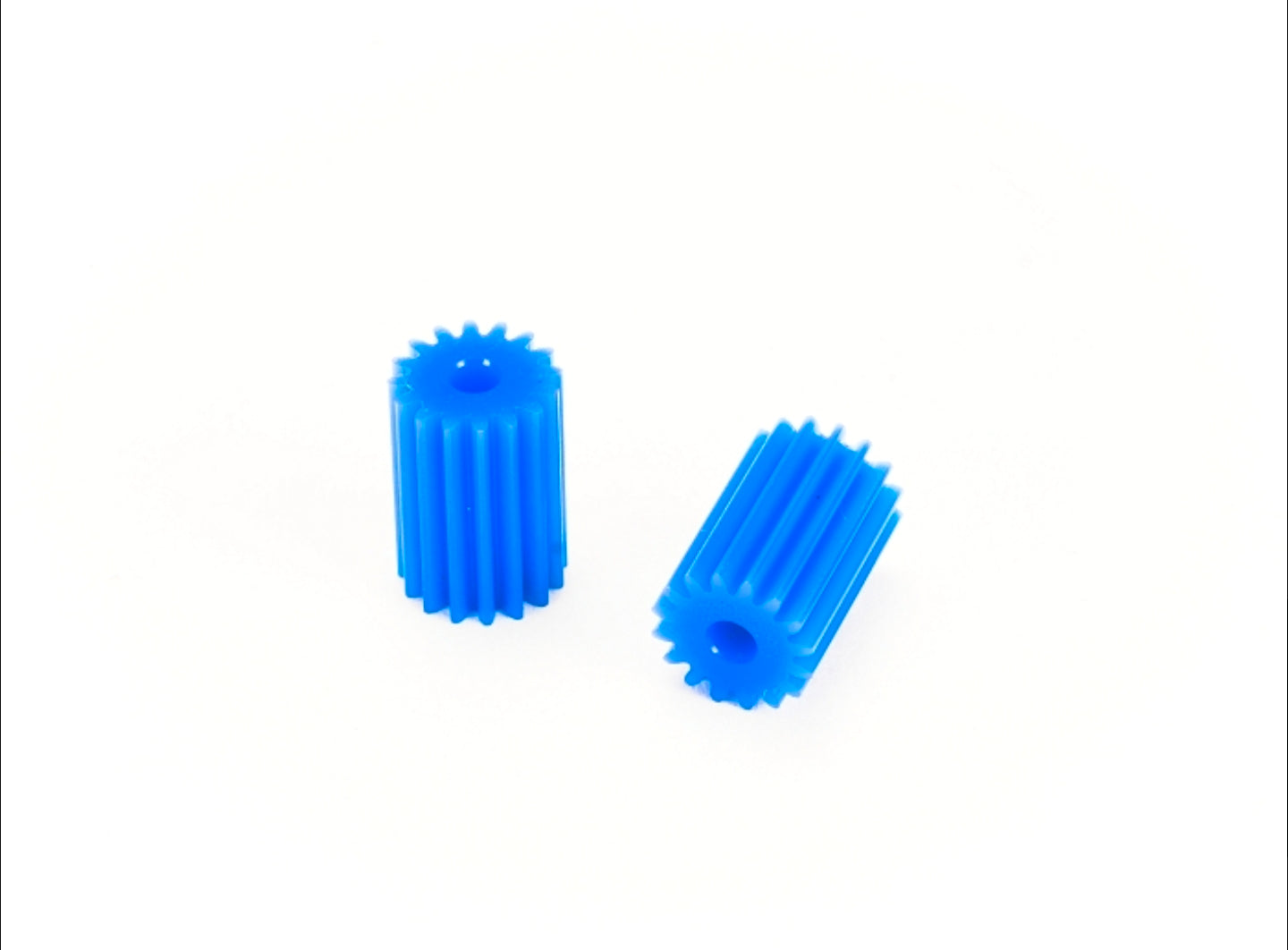 PN Racing PNWC Machine Cut Delrin 64P 16T Long Pinion (2pcs) (Blue)