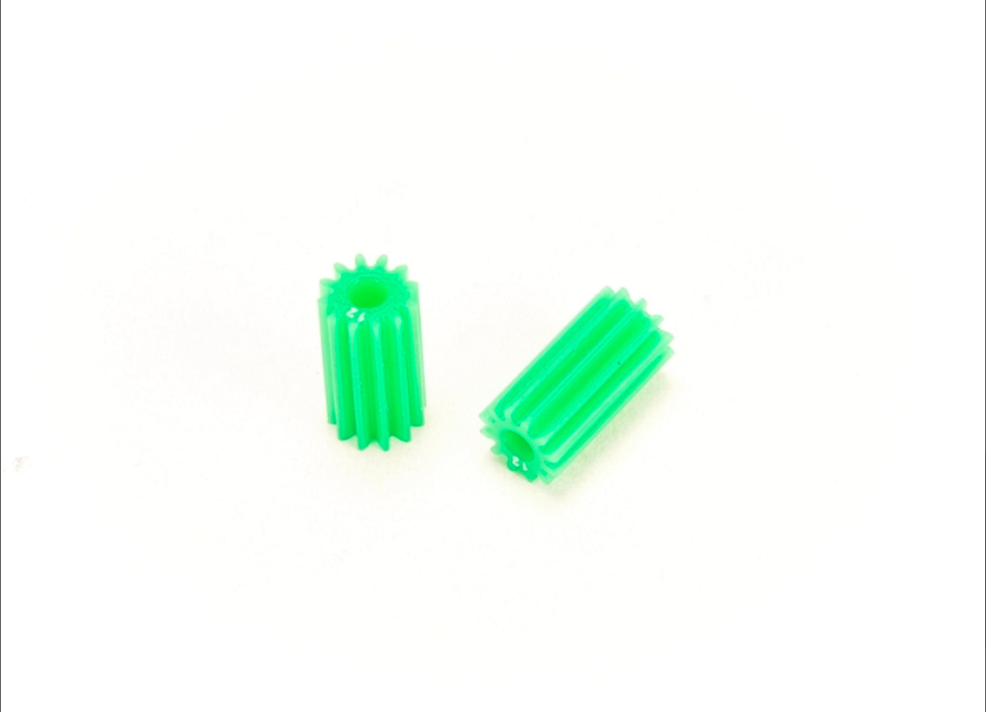 PN Racing PNWC Machine Cut Delrin 64P 12T Long Pinion (2pcs) (Green)
